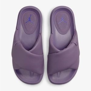 Nike Air Jordan Sophia flatform sliders sandals purple women’s 11